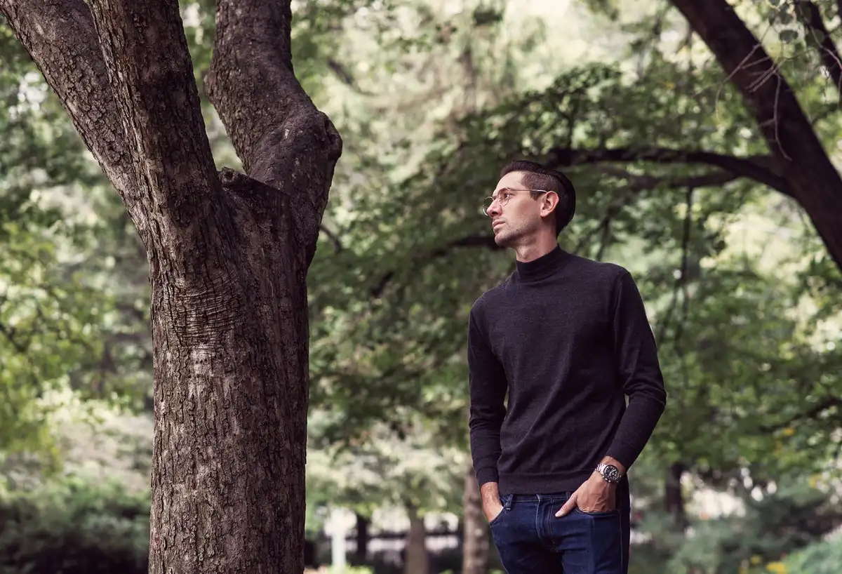 Comment porter un pull col roulé homme ?